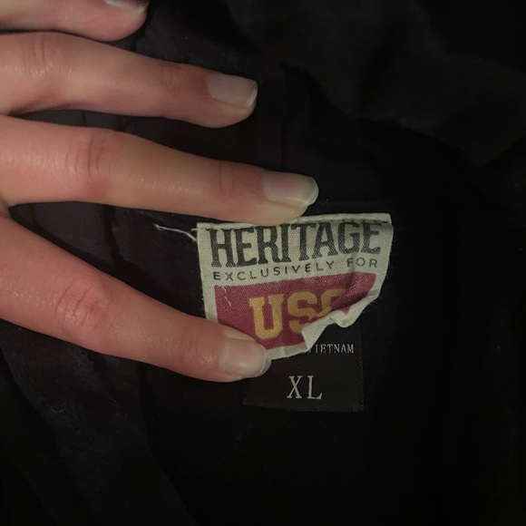 Heritage USC Black Hoodie - Picture 2 of 3